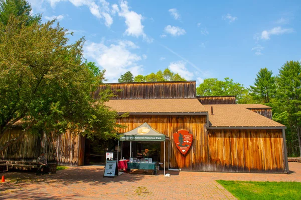 Centro Visitantes Minute Man National Historical Park Lexington Massachusetts — Foto de Stock