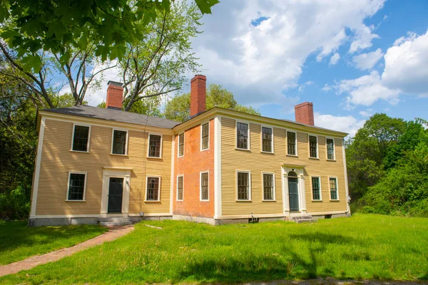 John Nelson House Historic American Revolutionary War Site Minute Man — Stock Photo, Image