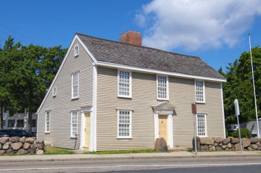 John Quincy Adams Birthplace is a historic house at 141 Franklin Street in Quincy, Massachusetts MA, USA. This house, built in 1716, is the birthplace of the sixth US President. 