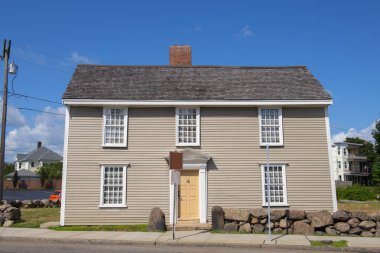 John Quincy Adams Birthplace is a historic house at 141 Franklin Street in Quincy, Massachusetts MA, USA. This house, built in 1716, is the birthplace of the sixth US President. 