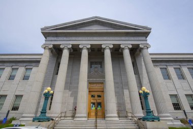 Essex Probate and Family Court at 36 Federal Street in historic city center of Salem, Massachusetts MA, USA. 