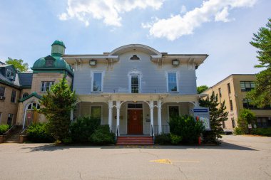 Alumni House at Salem State University South Campus at 99 Harrison Road in city of Salem, Massachusetts MA, USA. 