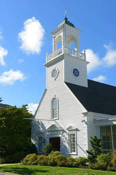Trinitarian Congregational Church Cochituate Road Historic Town Center Wayland Massachusetts — Photo