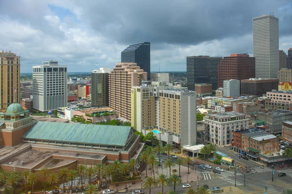 New Orleans Central Business District Luftaufnahme Der Innenstadt Von New — Stockfoto