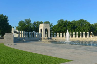 ABD 'nin başkenti Washington' daki National Mall 'daki 2. Dünya Savaşı Anıtı' ndaki Pasifik Kemeri. 