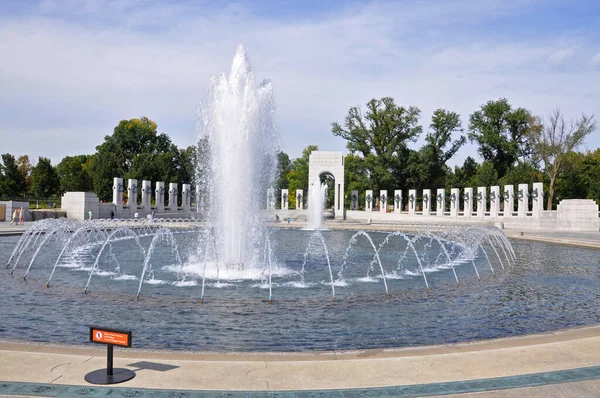 World War Memorial National Mall Washington Usa — Stock Photo, Image