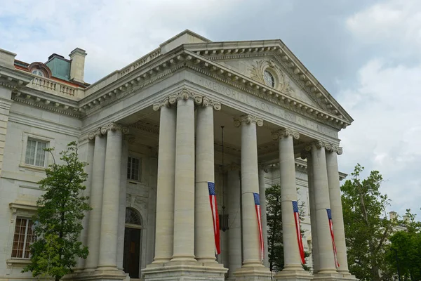 Memorial Continental Hall Edificio Estilo Georgiano 1910 Ubicado 1776 Street —  Fotos de Stock