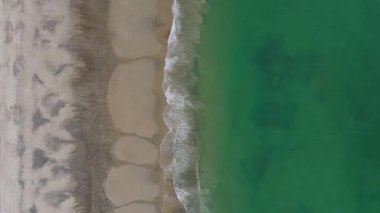 Long Island 'daki Duxbury Sahili ve Duxbury Körfezi hava manzaralı Massachusetts MA, ABD. 