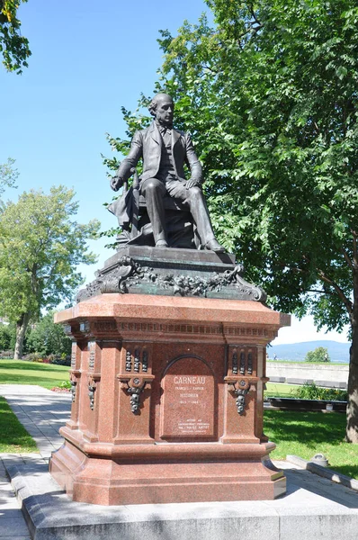 Statua Felix Gatineau Quebec City Canada Felix Gatineau Stato Uno — Foto Stock