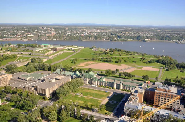 Parc Des Champs Bataille Parque Nacional Campos Batalla Vista Aérea — Foto de Stock