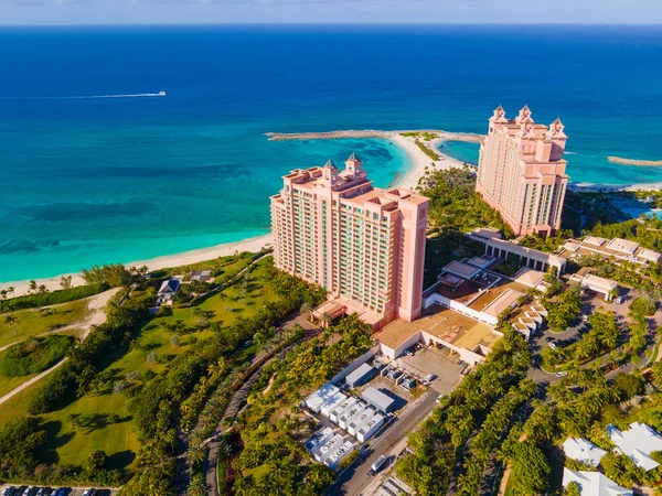 Air View Cove Reef Tower Atlantis Hotel Paradise Island Bahamy — Stock fotografie