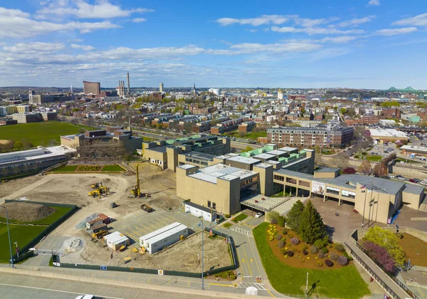 Bunker Hill Community College Bhcc Air View Charlestown Neighborhood Boston — стокове фото
