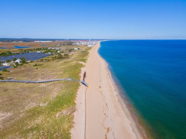 Salisbury Beach 'te Salisbury Beach State Reservation, Massachusetts MA, ABD. 