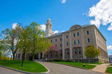 Simboli Salonu, İlahiyat ve Bakanlık Okulu Boston Üniversitesi Brighton Kampüsü, Boston şehri, Massachusetts MA, ABD. 