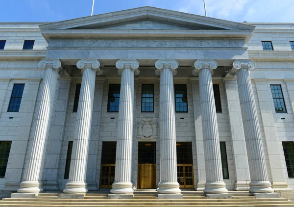 New York Court Appeal Building Χτίστηκε Ελληνικό Στυλ Revival 1842 — Φωτογραφία Αρχείου