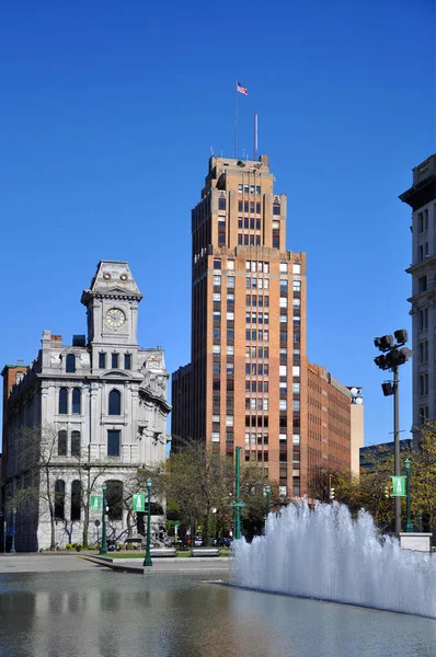 Gridley Building State Tower Downtown Syracuse New York State Usa — Fotografia de Stock