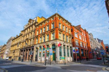 Victoria House 'da Molly Malones, 25 Victoria Caddesi, Liverpool, Merseyside, İngiltere. Liverpool Denizcilik Ticaret Şehri UNESCO 'nun Dünya Mirası Alanıdır. 