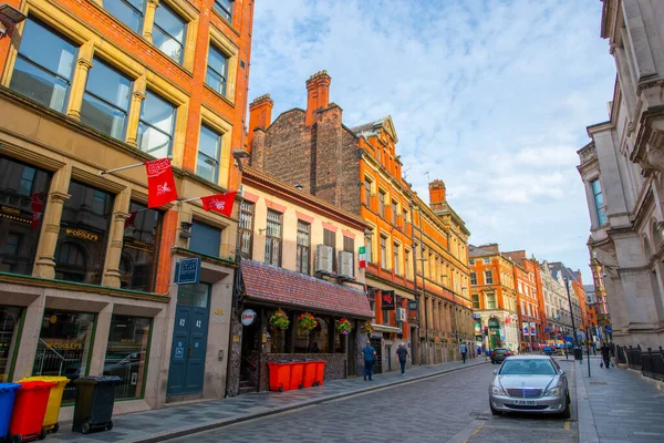 Historická Komerční Budova Stanley Street Centru Města Liverpool Merseyside Velká — Stock fotografie