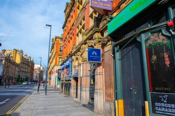 Historic Building Victoria Street Stanley Street City Center Liverpool Merseyside — Foto de Stock