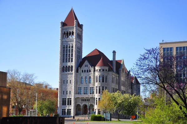 Prefeitura Siracusa Foi Construída 1893 Com Estilo Arquitetônico Romanesco Revival — Fotografia de Stock