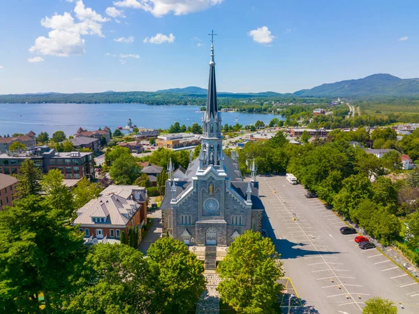 Saint Patrice Church Aerial View 115 Rue Merry Historic Downtown — Stock Photo, Image