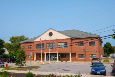 Dover District Court at 25 St Thomas Street in city center of Dover, New Hampshire NH, USA. 