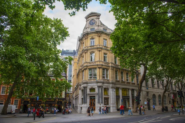 Zabytkowy Budynek Przy Northumberland Avenue Mieście Westminster Londynie Anglia — Zdjęcie stockowe