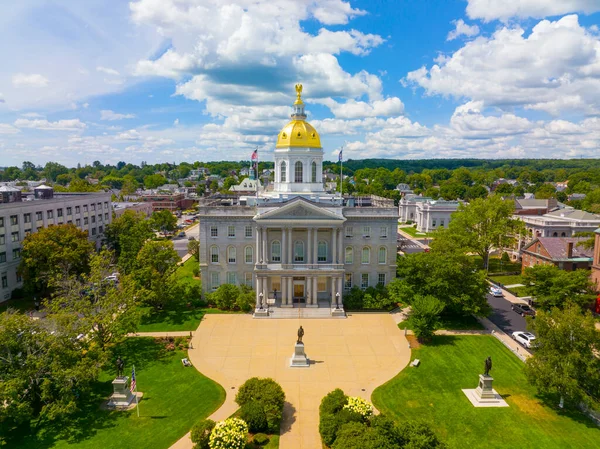 New Hampshire State House, Concord, New Hampshire NH, USA. New Hampshire State House is the nation\'s oldest state house, built in 1816 - 1819.