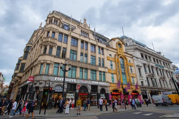 Edificio Comercial Histórico Coventry Street Piccadilly Circus Ciudad Westminster Londres — Foto de Stock