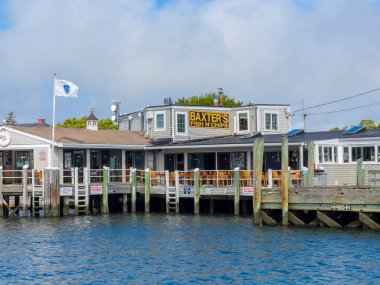Baxter 's Fish N' Chips, Hyannis Limanı, Barnstable, Cape Cod, Massachusetts MA, ABD. 