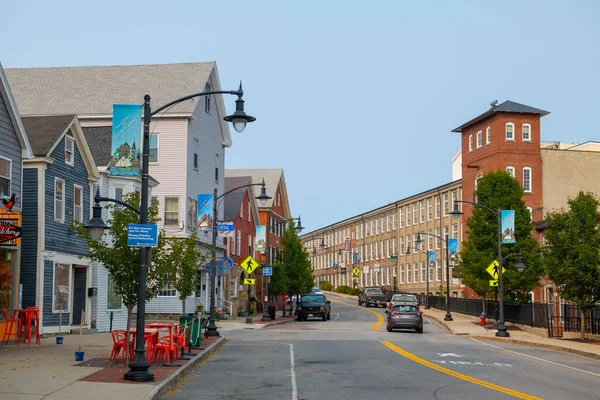 Edifício Comercial Histórico Main Street Centro Histórico Cidade Newmarket New — Fotografia de Stock