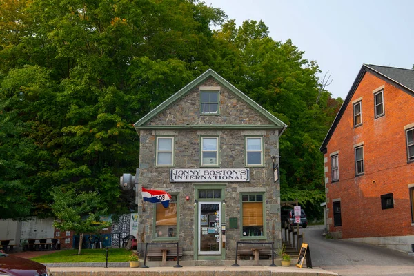 Jonny Boston International Restaurant Main Street Historic Town Center Newmarket — Stock Photo, Image