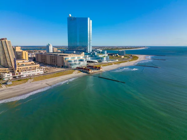 Ocean Casino Resort Aerial View Boardwalk Atlantic City New Jersey — Stock Photo, Image