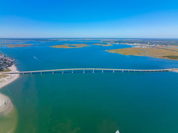 Ocean City Longport Bridge Łączy Ocean City Egg Harbor Township — Zdjęcie stockowe