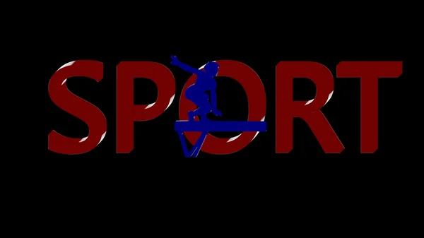 Logo sportivo — Foto Stock