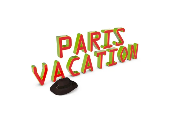 Paris vacation — Stock Photo, Image