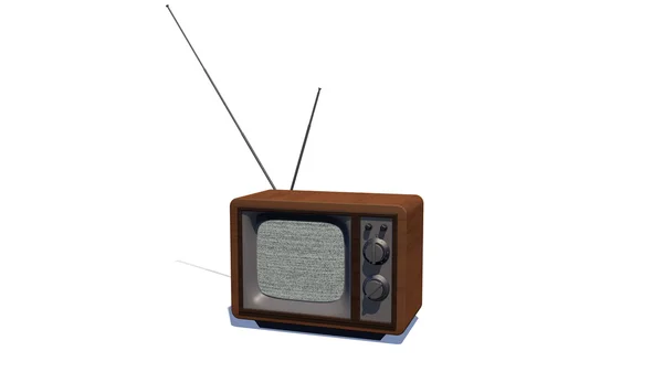 TV retro — Stock Photo, Image