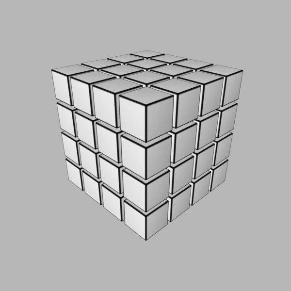 Cubo de rompecabezas —  Fotos de Stock