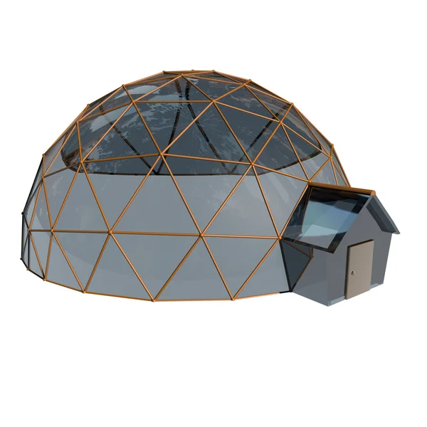 Geodetisk kupol — Stockfoto