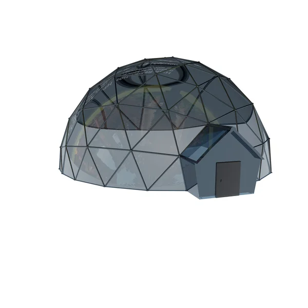Геодезический купол — стоковое фото