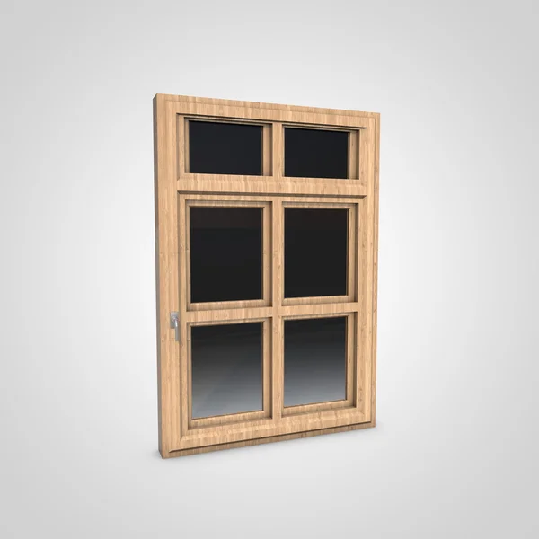 Wooden window — Stock Photo, Image