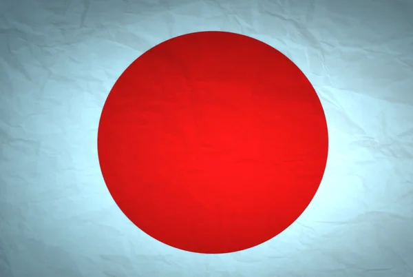 Japon bayrağı — Stok fotoğraf