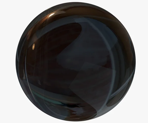Glass sphere — Stock Photo, Image