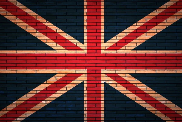 Flagge Großbritanniens — Stockfoto