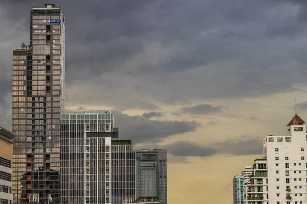 Bangkok Tailândia Agosto 2020 Belos Arranha Céus Bangkok Edifício Escritórios — Fotografia de Stock