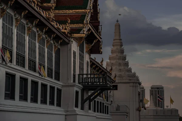 Bangkok Thailand Oct 2019 Beauty Temple Emerald Buddha Wat Phra — Stock Photo, Image