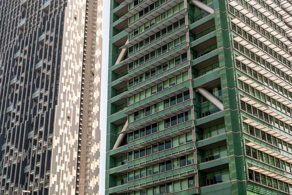 Bangkok Thailandia Dicembre 2019 Fetails Facade Wall Building Concetto Architettura — Foto Stock