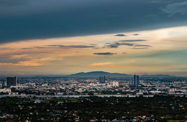 Bangkok Thaïlande Août 2021 Vue Aérienne Belle Après Midi Dessus — Photo