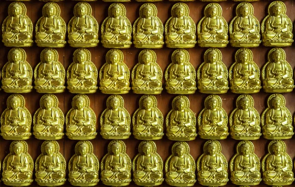 Nonthaburi Thailand Dec 2021 Golden Buddha Temple Building Borom Racha — Stock Fotó