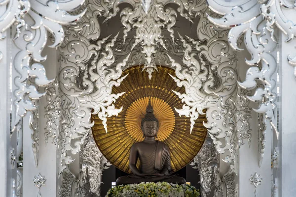 Chiang Rai Thailand Sep 2020 Beautiful Sculpture Golden Buddha Image — Foto Stock